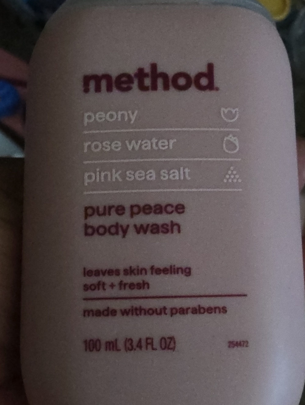 Method Peace Peony + Rose Water Body Wash
